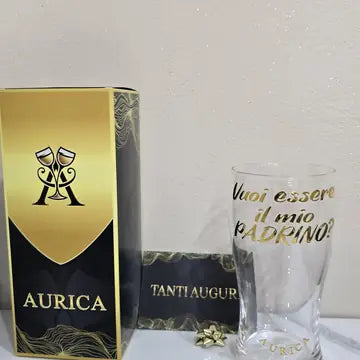 Boccale da birra Aurìca personalizzato