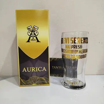 Boccale da birra Aurìca personalizzato