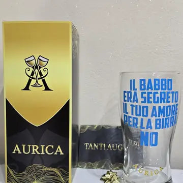 Boccale da birra Aurìca personalizzato