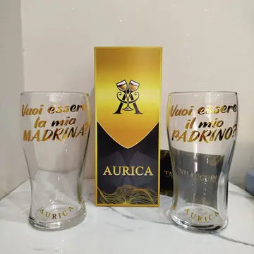 Boccale da birra Aurìca personalizzato