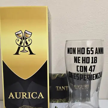 Boccale da birra Aurìca personalizzato