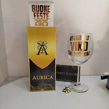 Calice dritto Aurìca personalizzato
