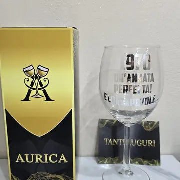 Calice dritto Aurìca personalizzato