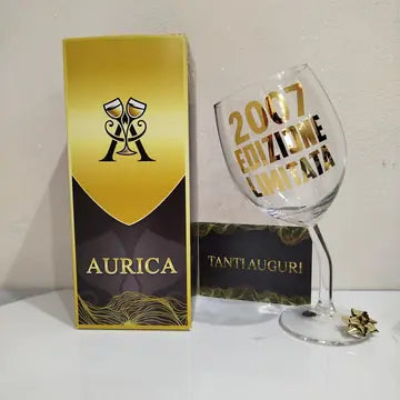 Calice storto Aurìca personalizzato