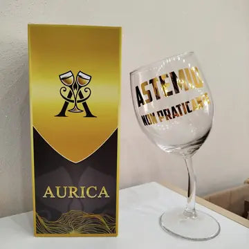 Calice storto Aurìca personalizzato