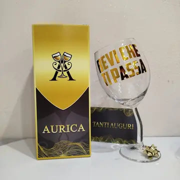 Calice storto Aurìca personalizzato