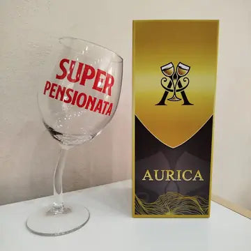 Calice storto Aurìca personalizzato