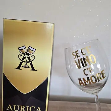 Calice storto Aurìca personalizzato