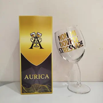 Calice storto Aurìca personalizzato