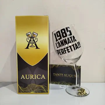 Calice storto Aurìca personalizzato