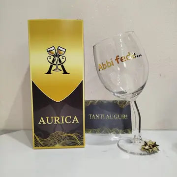 Calice storto Aurìca personalizzato