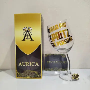 Calice storto Aurìca personalizzato