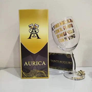 Calice storto Aurìca personalizzato