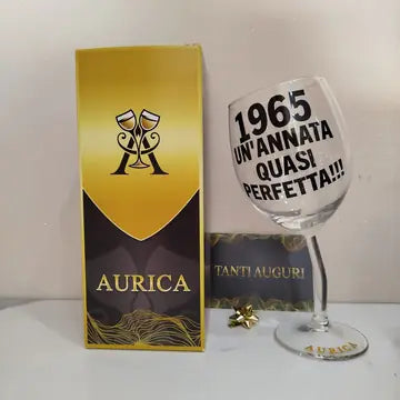 Calice storto Aurìca personalizzato
