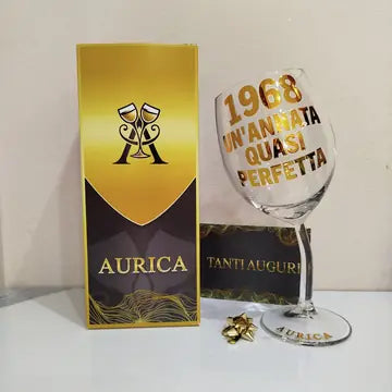 Calice storto Aurìca personalizzato