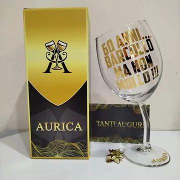 Calice storto Aurìca personalizzato
