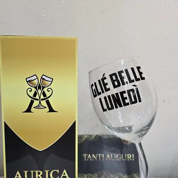 Calice storto Aurìca personalizzato