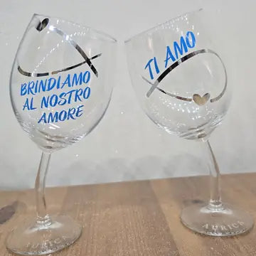 Calice storto Aurìca personalizzato