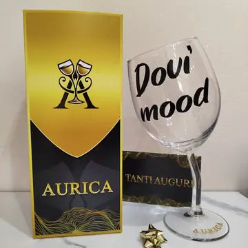 Calice storto Aurìca personalizzato