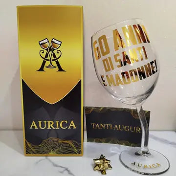 Calice storto Aurìca personalizzato
