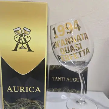 Calice storto Aurìca personalizzato