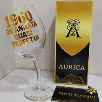 Calice storto Aurìca personalizzato